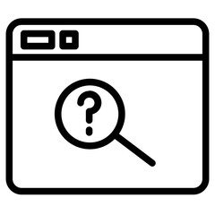 Fototapete - Page Search Site