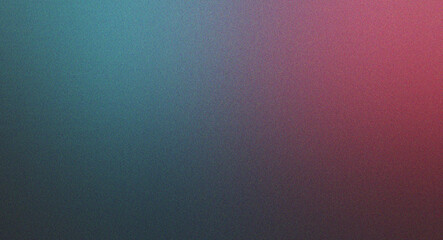 Leinwandbilder - Dynamic blue and red gradient background layered with refined noise textures for innovative projects.