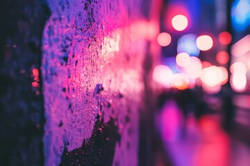 Poster - Abstract texture of a colorful wall with vibrant light reflections creating a dynamic background for creative projects and modern designs
