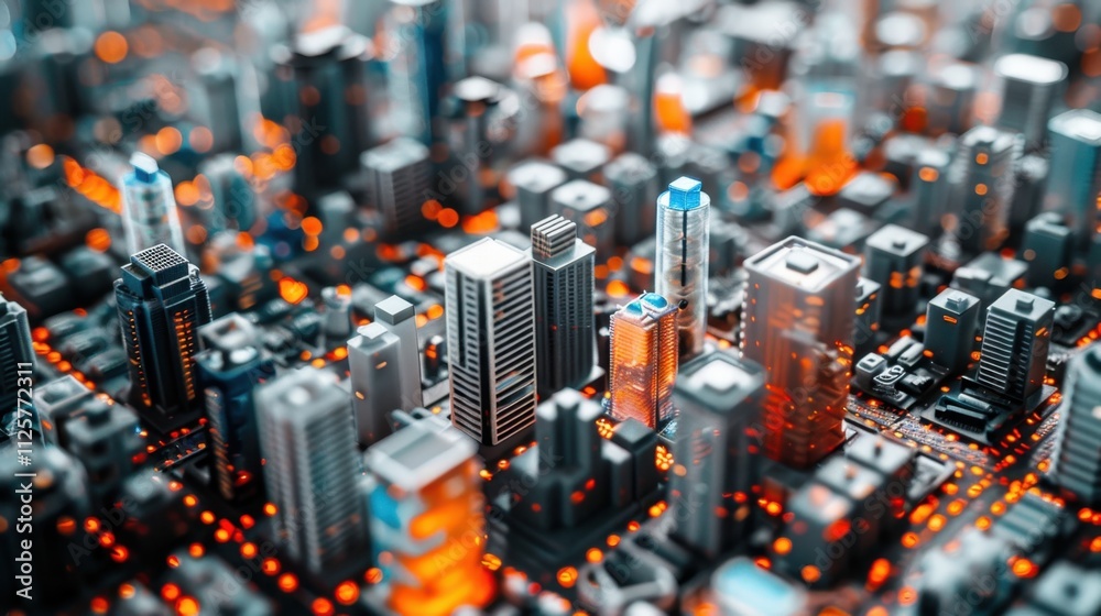 City Blocks: Basic units of urban areas, typically bordered by streets ...