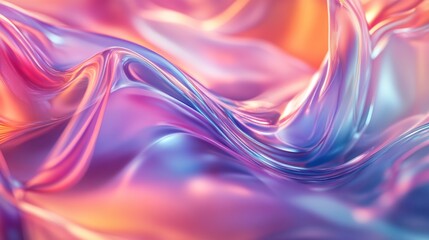 Poster - Digital background with glowing, futuristic tones and sleek, high-tech textures.