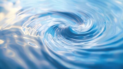 Poster - photograph of Abstract Swirls telephoto lens summer daylight cool color