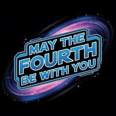 may the fourth be with you galaxy design