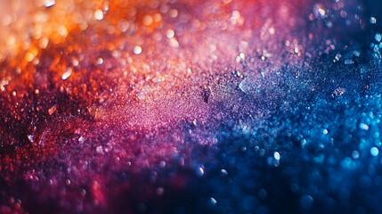 Poster - Colorful abstract background with sparkling texture resembling a cosmic scene