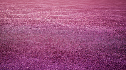 Poster - Vibrant purple surface showcases a stunning landscape of texture and color in daylight
