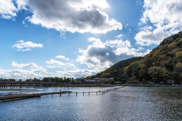 Wall Mural - Togetsukyo Bridge over Katsura River