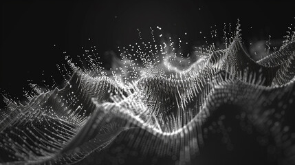 black and white background