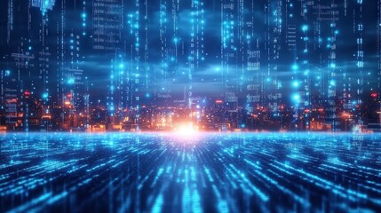 Electronic data covers cities