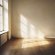 © Aashutosh Pandit - empty room with natural light and wooden floor