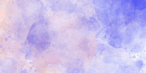 Wall Mural - abstract blue wall splatter watercolor grunge vintage wall design background