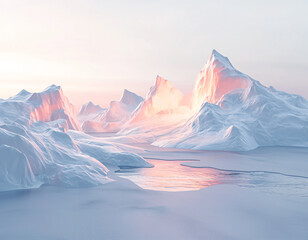 Wall Mural - Arctic Sunrise