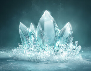 Sticker - Glacial Crystal Cluster