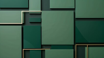 Wall Mural - green and background-Generative AI