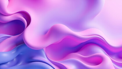 Wall Mural - abstract purple and blue fluid wave design