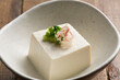 © amanaimages - Chilled tofu with myoga, green onion