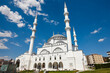 Melike Hatun mosque in Ankara city center. Worship place. Turkey