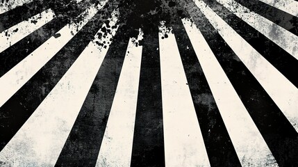 Poster - Grunge Striped Background with High Contrast for Design Use