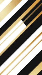 Poster - Golden Diagonal Lines Abstract Background 