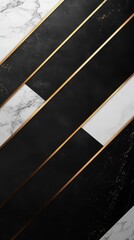 Poster - abstract marble and gold stripes: a captivating abstract background featuring a diagonal pattern of 
