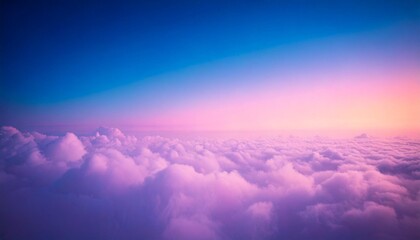 Wall Mural - blue sky with clouds