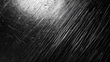 Poster - Textured scratched metal surface with grunge effect ideal for industrial or artistic backgrounds in design and creative projects