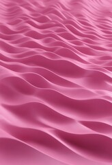 Poster - Pink wave 3d abstract background