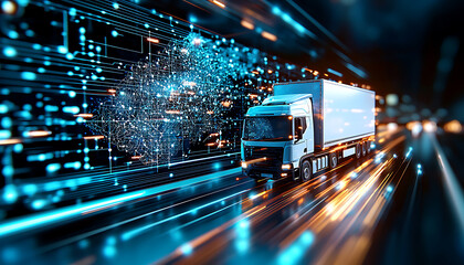 Poster - Navigating supply chain disruption logistics strategies in modern transport environments for efficient operations