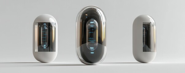 Wall Mural - Medical capsule with medical concept