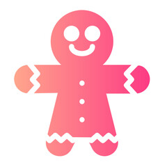 Canvas Print - gingerbread man