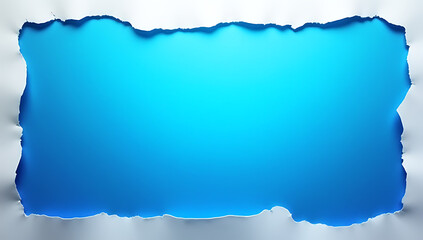 Poster - A thin paper cut features a vibrant blue neon gradient color effect that adds visual interest instantly anywhere._00001_