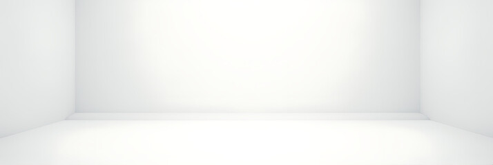 Poster - Empty white modern background suitable for product display or key visual layouts in film and photography projects._00001_