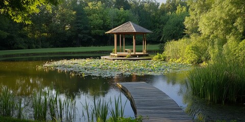 Poster - Serene Doddalies Pond offers a peaceful escape, showcasing the natural beauty of water reflections and surrounding greenery. Experience tranquility at Doddalies Pond, a perfect nature retreat.