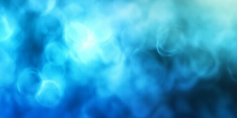Leinwandbilder - Abstract blue cyan background featuring a blurred texture, creating a soft focus effect. This abstract blue cyan design evokes a sense of glamour with its bright and vibrant hues.