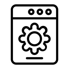 configuration line icon