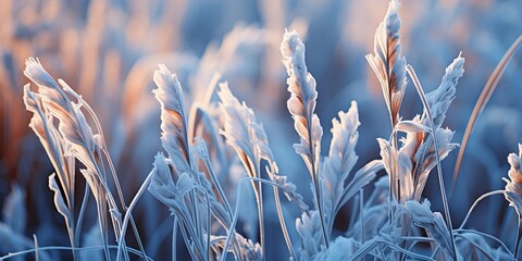 Wall Mural - grass in the wind