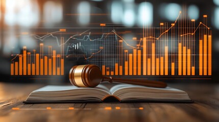 Poster - amalgamating legal and financial data navigating informed decision making in the realm of business f