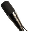 © Natalia - PNG Black microphone with buttons on the handle