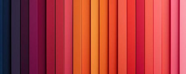 Poster - Mesmerizing Gradient Roll up Design in Bold Sunset Hues Blends Seamlessly into the Background Creating a Stunning and Captivating Visual Experience