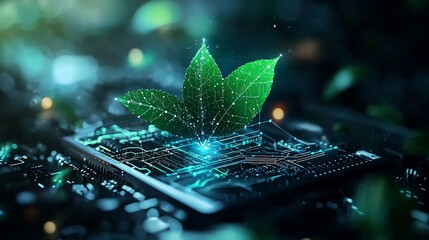  - digital supply chain interface for agriculture showcased on screen with network diagrams connecting 