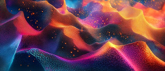 Poster - Hexagonal pattern in 3D
