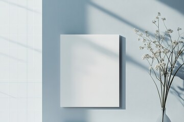 Aufkleber - minimalist rendering of wedding invitation layout with clean geometric patterns