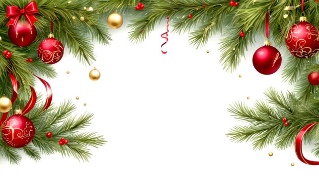 merry christmas and happy new year banner,poster, template vector background image 