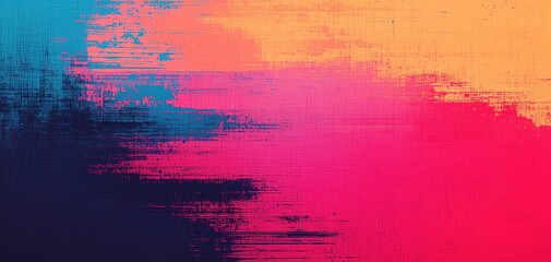 Aufkleber - A vibrant abstract background with blended colors creating a dynamic artistic effect.