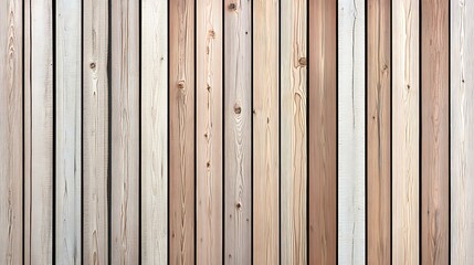 Wall Mural - Wooden Plank Wall Texture Background