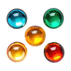 Wall Mural - glass marbles