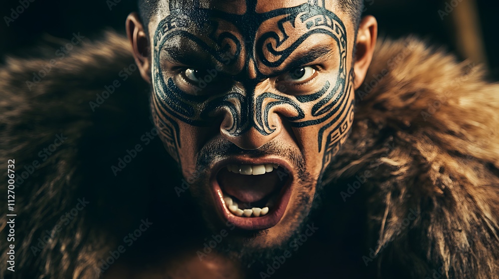 Foto de Stock Exploring the Rich Tapestry of Maori Heritage Through Art