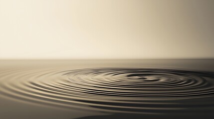 Poster - A minimalist gradient ripple effect transitioning seamlessly across the entire design, glowing softly against a neutral background.