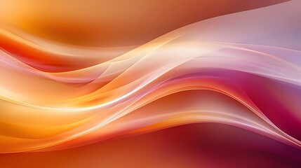 Poster - A conceptual display of radiant waves transitioning into a smooth seamless abstract visual.