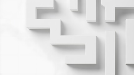 Poster - A minimalist design featuring bold numbers aligned in a zigzag layout, transitioning from large at the bottom to smaller towards the top. White background. No shadow