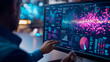© Kateryna - Futuristic Business Dashboard in Digital Workspace